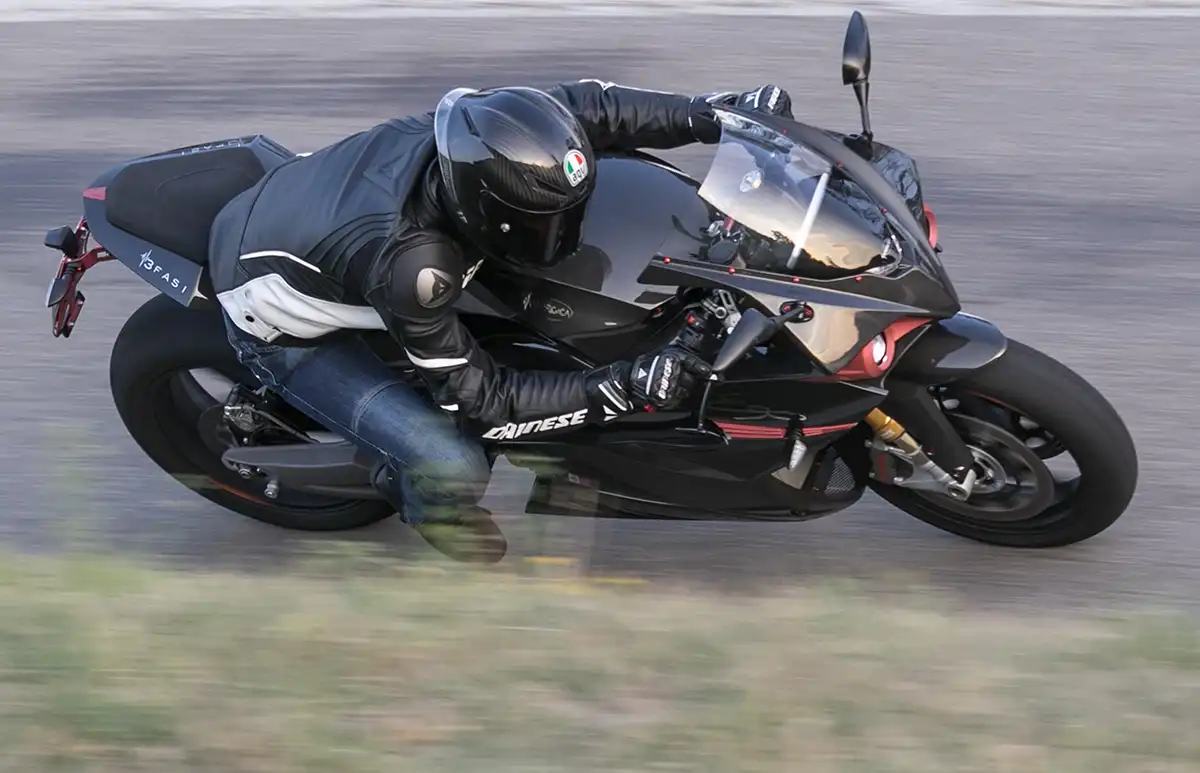 Energica motorcycle. Credit: Damiano Fiorentini