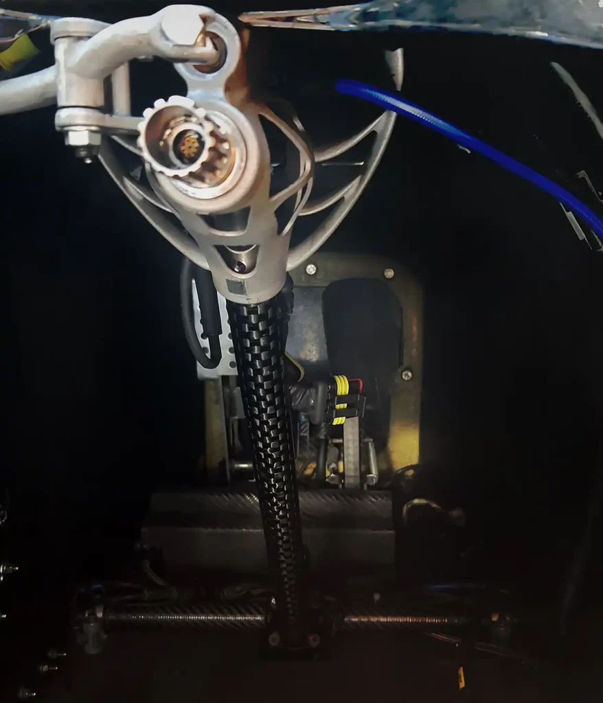 Clutch lever and steering support CNC machined by CRP Meccanica